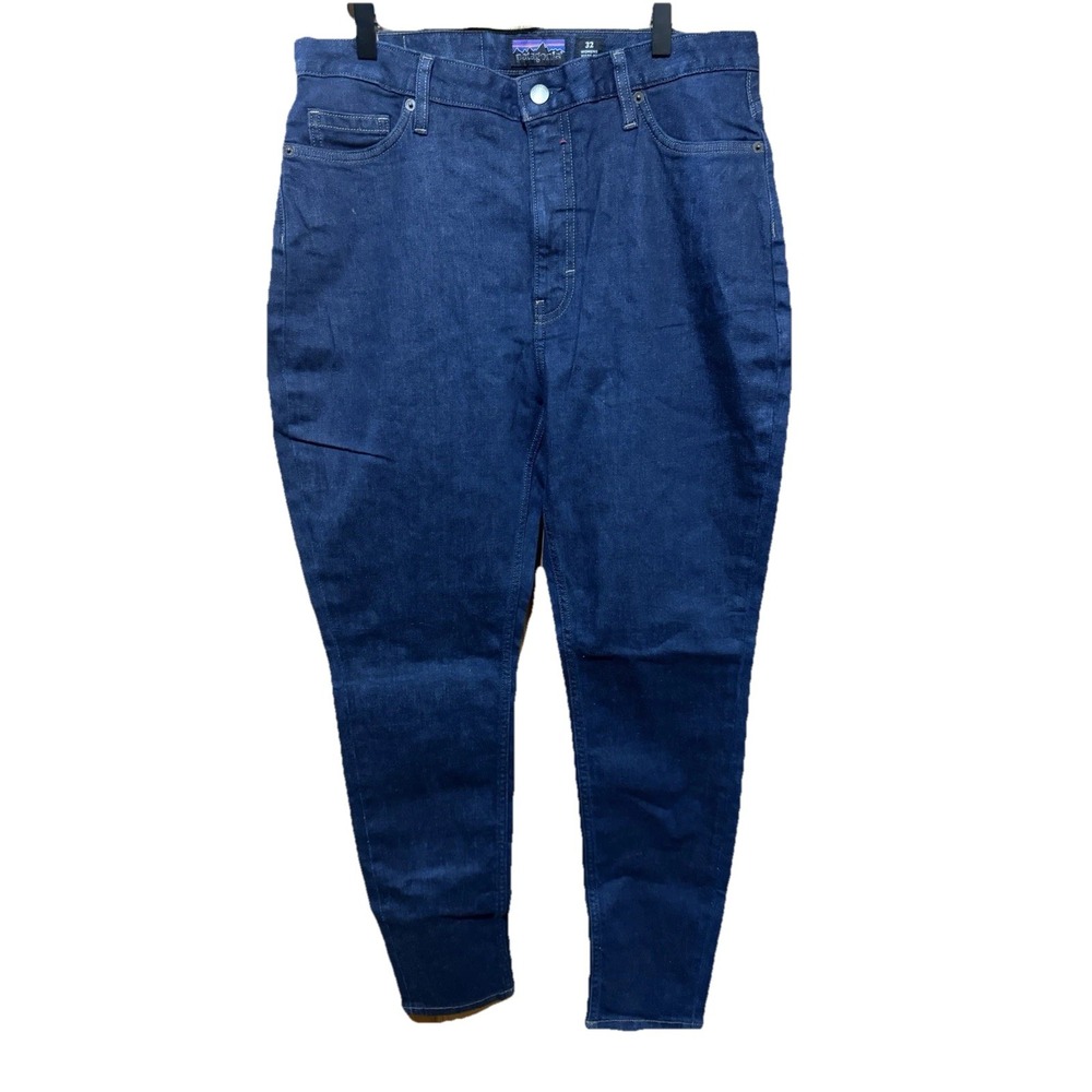 Patagonia Women's Dark Blue 5 Pockets‎ Design Straight Leg Denim Jeans 32x29 NWT